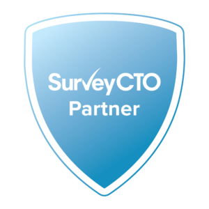 A shield symbolizing trust placed on SurveyCTO partners by their clients